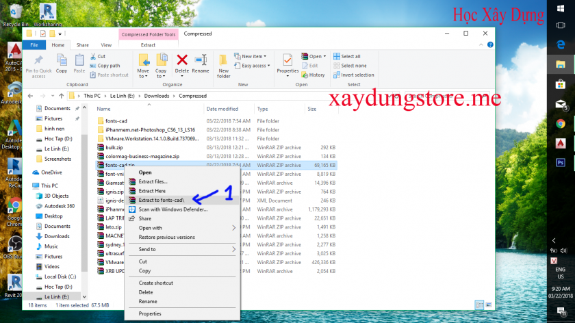Hướng dẫn cài Font tiếng việt trong Autocad Screenshot 7