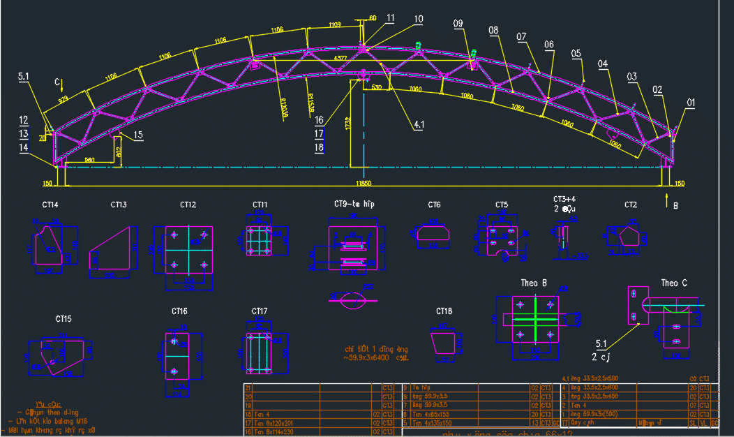 File công trình kết cấu thép nhà công nghiệp