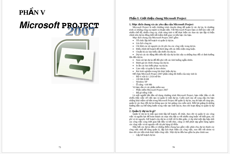 Tài liệu tự học Microsoft Project