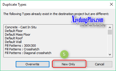 Chuyển vật liệu từ dự án sang tệp thư viện trong Revit Chuyển vật liệu từ dự án sang tệp thư viện trong Revit5