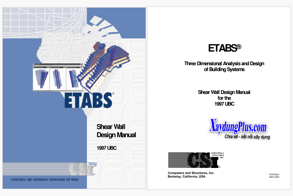 Giáo trình Etabs Shear Wall Design Manual UBC