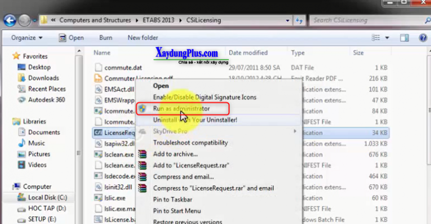 Download Etabs 2013 full crack và hướng dẫn cài đặt chi tiết download etabs 2013 full crack10