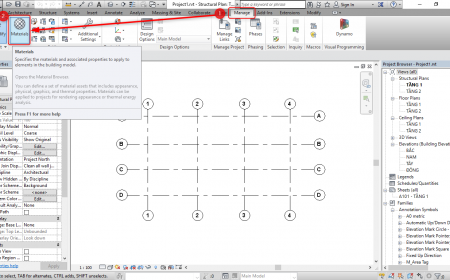 Quản Lý Vật Liệu Trong Revit ⋆ Tự Học Revit