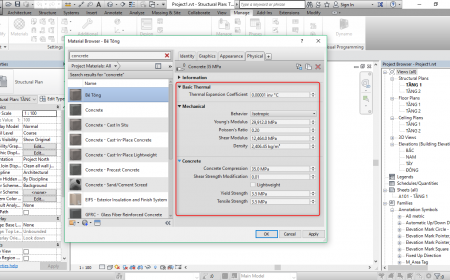 Quản lý vật liệu trong Revit quản lý vật liệu trong revit7