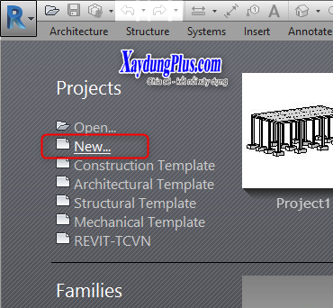 Bài 2: Thiết lập template mặc định khi mở file mới trong Revit thiết lập template mặc đinh khi mở file4
