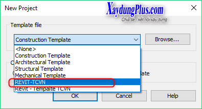 Bài 2: Thiết lập template mặc định khi mở file mới trong Revit thiết lập template mặc đinh khi mở file5