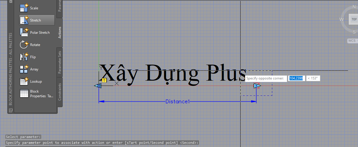 Bài 1: Tạo Block Động Trong Autocad ⋆ Mẹo Autocad