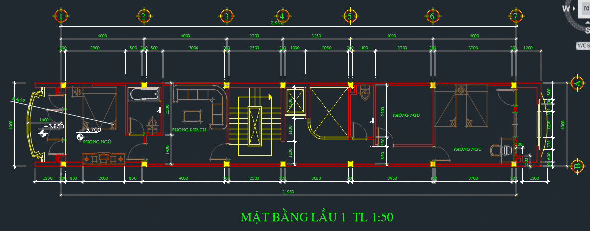 Hồ sơ thiết kế nhà phố 5 tầng Hồ sơ thiết kế nhà phố 5 tầng2