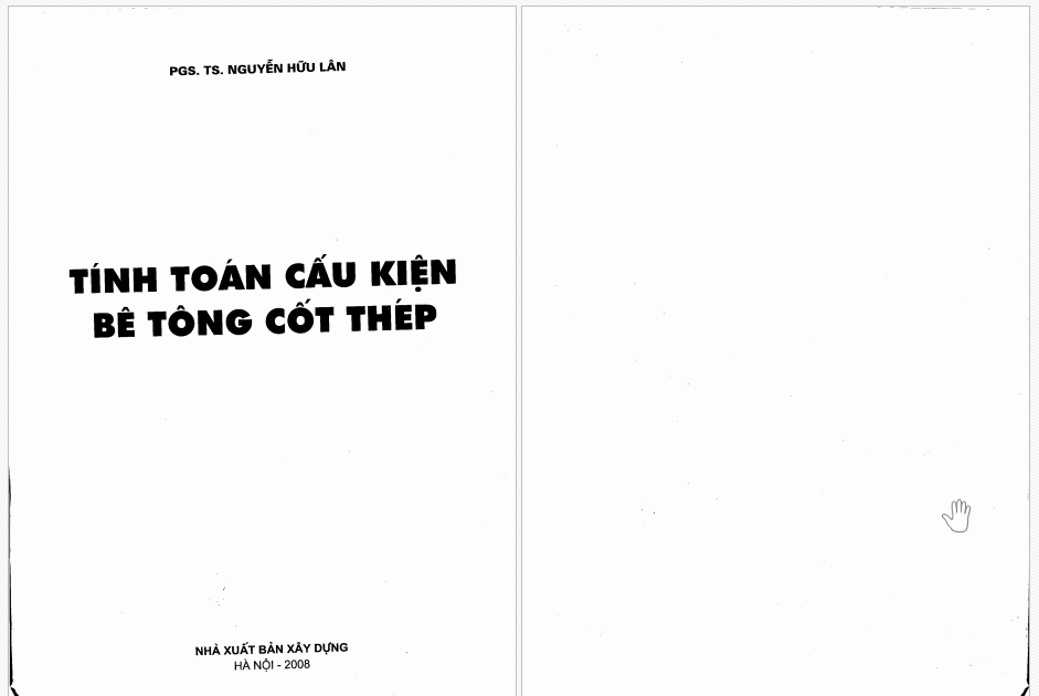 Tính toán cấu kiện bê tông cốt thép - Nguyễn Hữu Lân