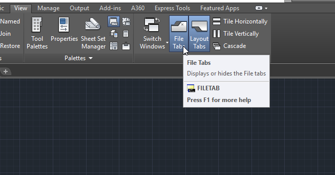 Mẹo sử dụng Model và Layout tabs