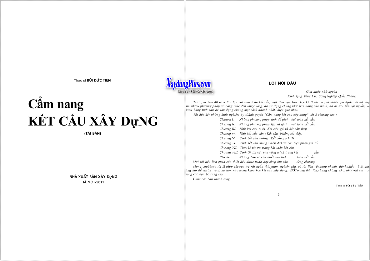 Cẩm nang kết cấu xây dựng