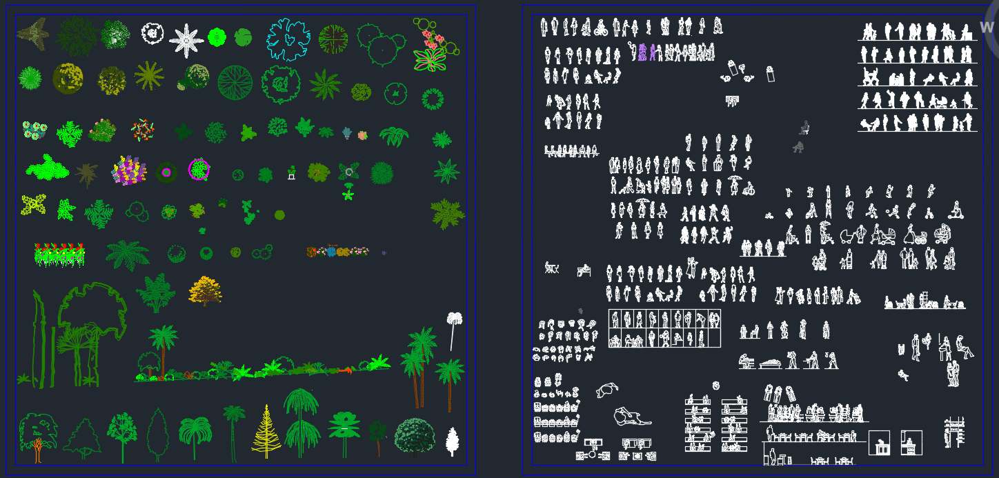 Thư viện AutoCad Block Collection Full